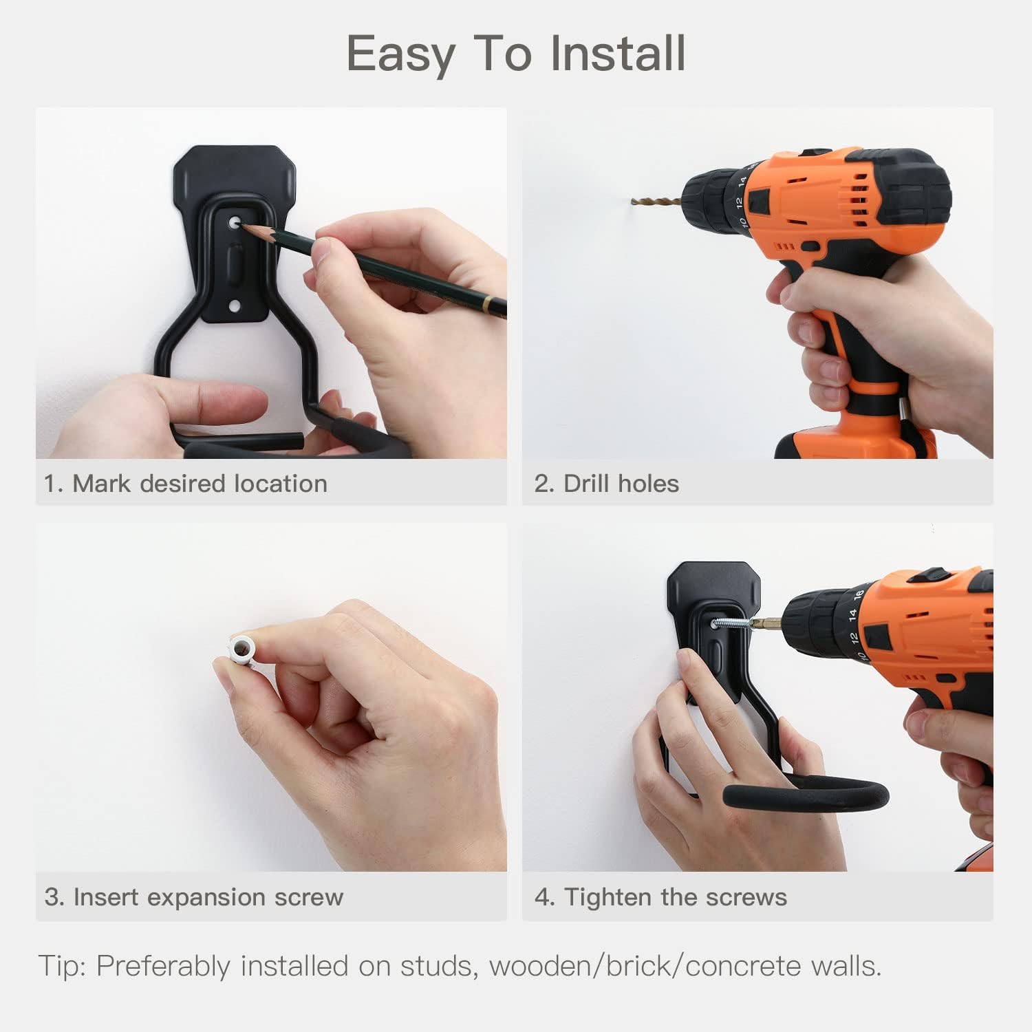 2 Pack Bike Wall Mount - Image 3