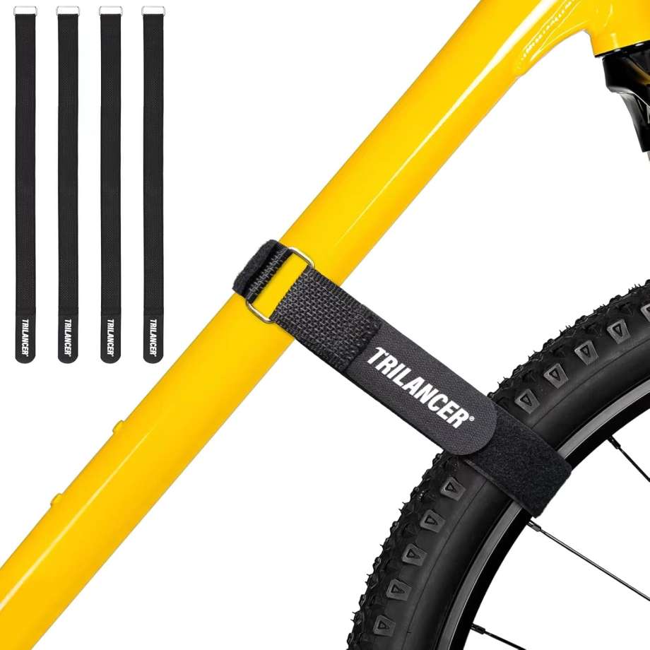 4-Pack Trilancer Adjustable Bike Wheel Stabilizer Strap - Image 3