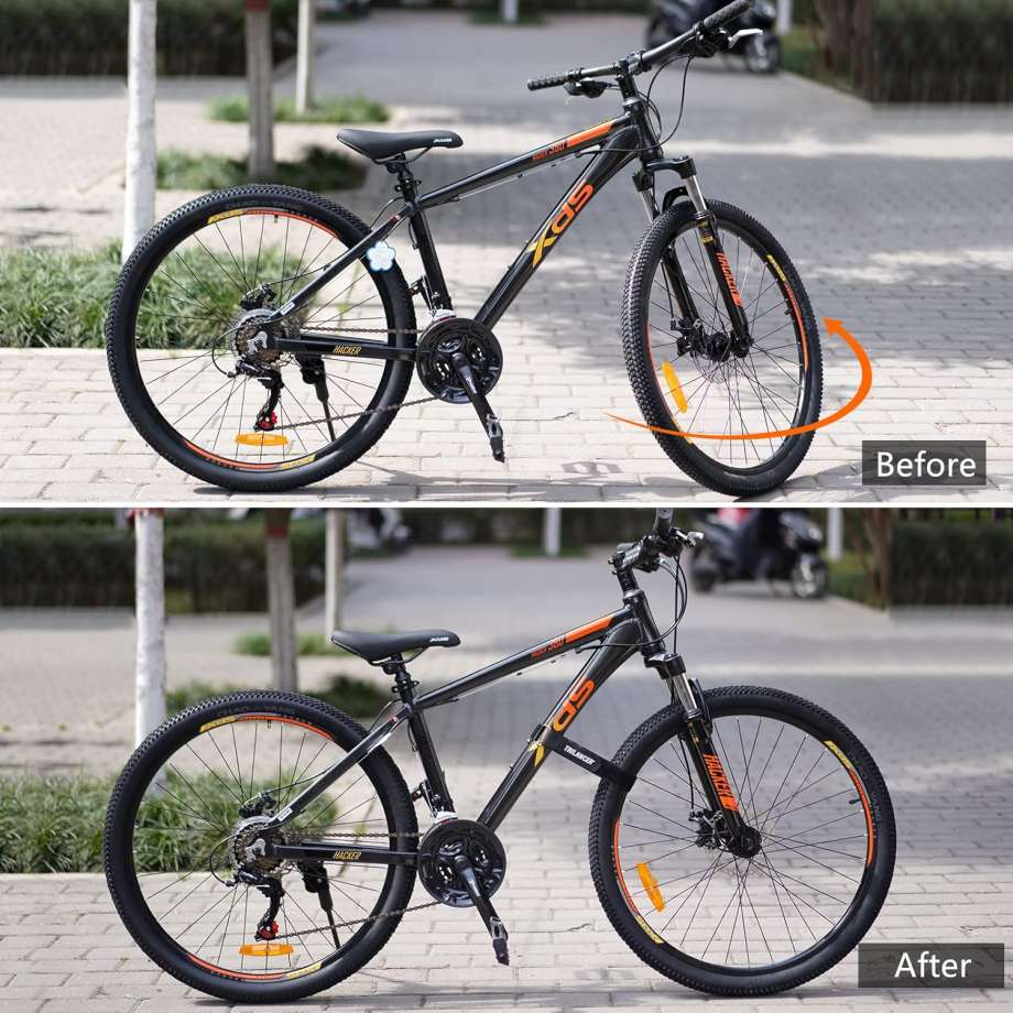 4-Pack Trilancer Adjustable Bike Wheel Stabilizer Strap - Image 2