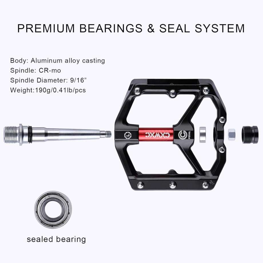 Aluminum Alloy Bicycle Pedals - Image 3