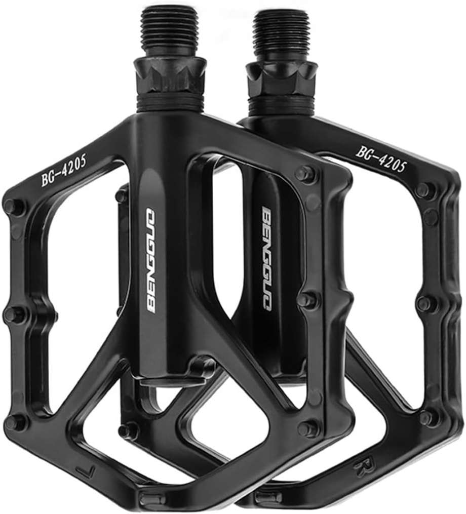 Bicycle Pedals with Sealed Bearings & Anti-Slip Pins