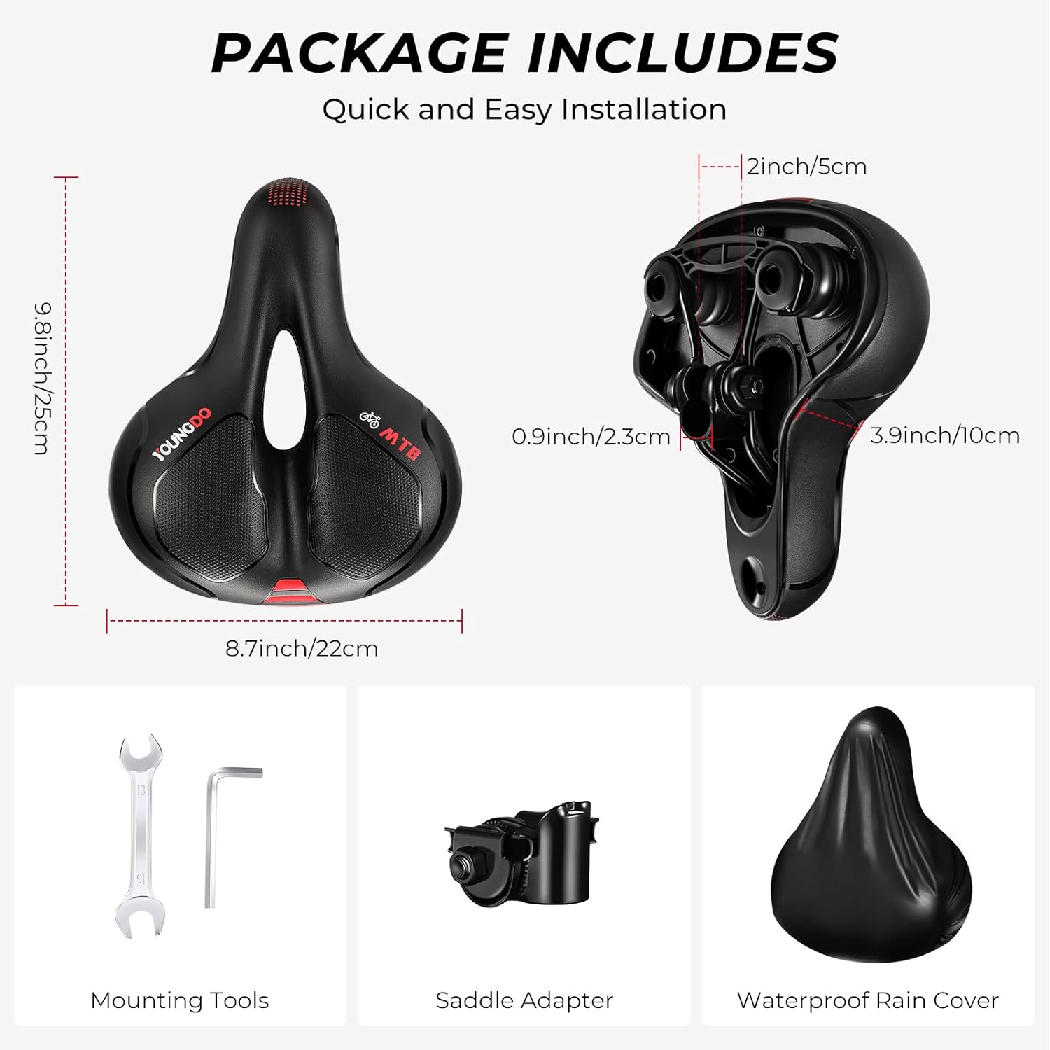 Comfortable Bicycle Seat Cushion - Image 4