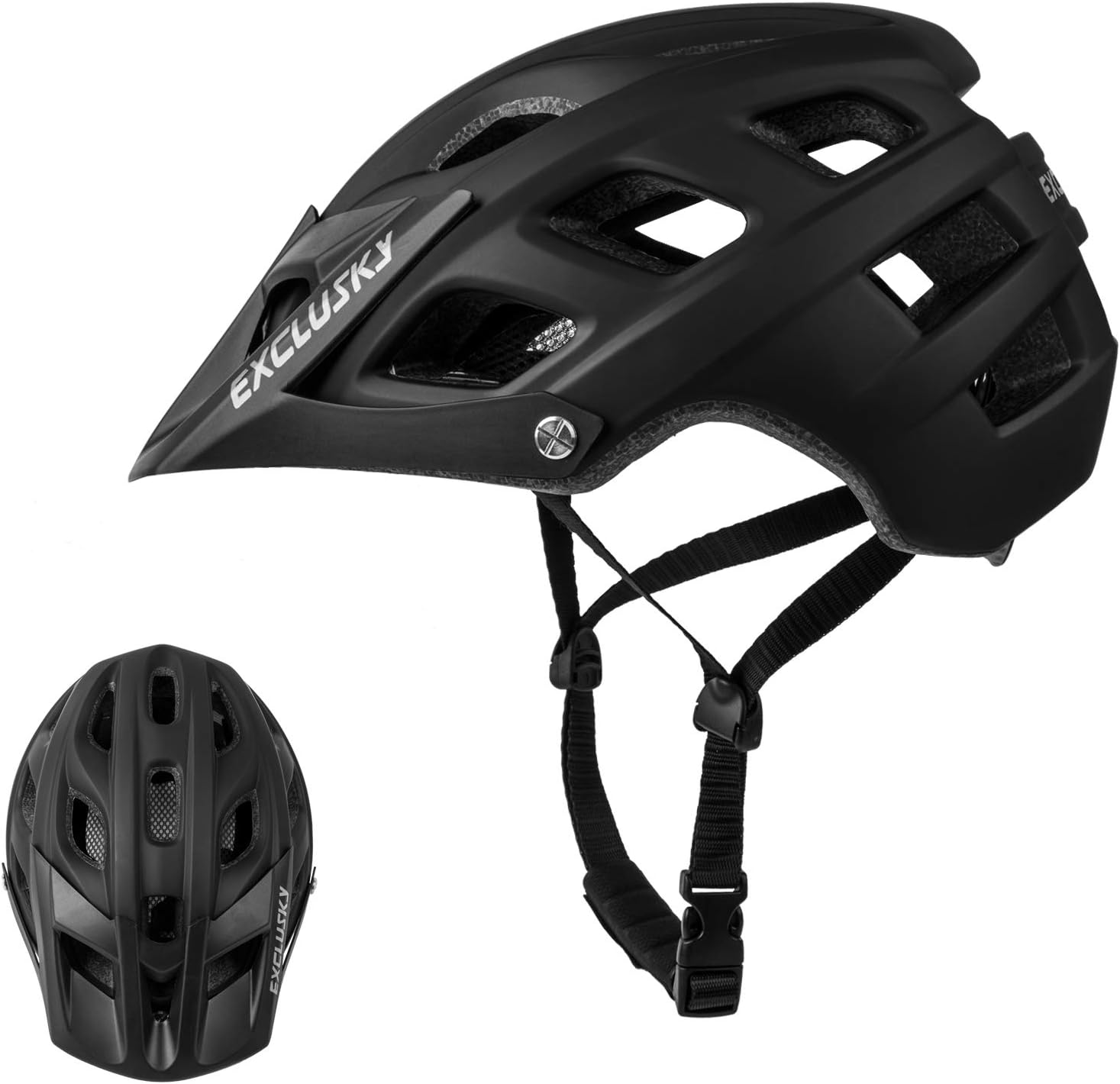 Mountain Bike Helmet Lightweight Breathable Adjustable - Image 3