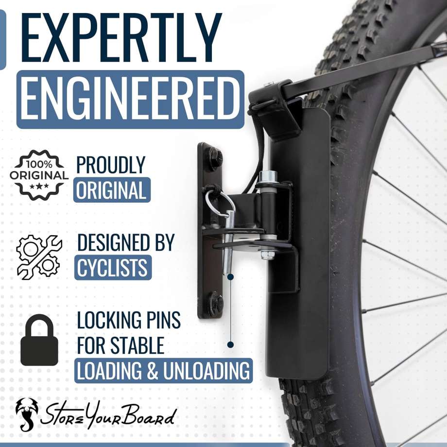 Swivel Bike Wall Rack - Image 6
