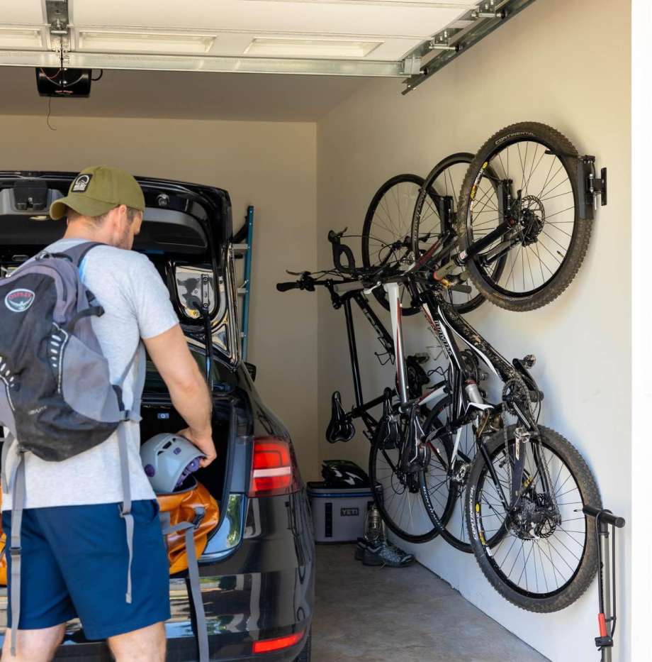 Swivel Bike Wall Rack - Image 2