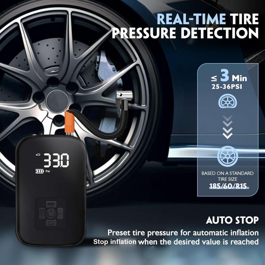 Tire Inflator Air Compressor - Image 4